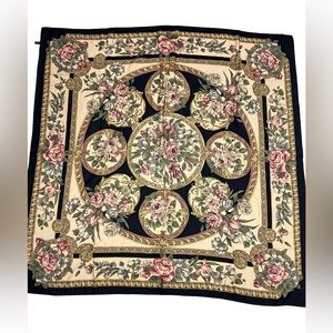 Vintage Neiman Marcus Wool and Silk Blend Scarf